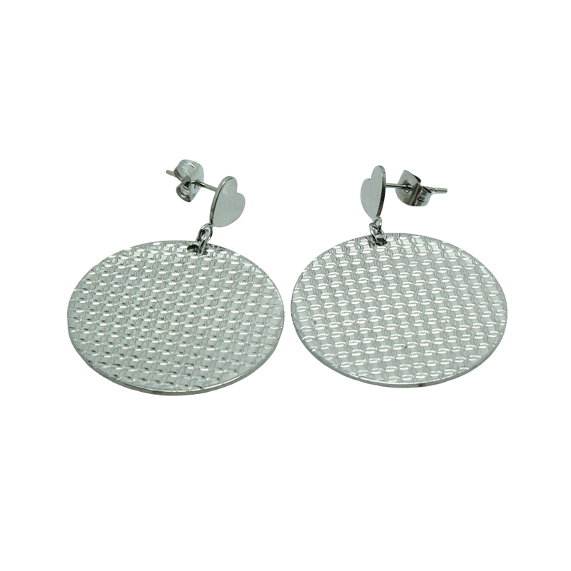 Wire-Cut Combination Earrings