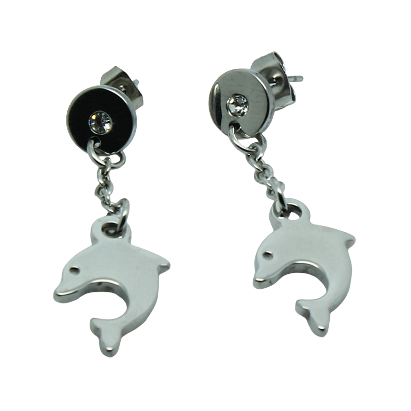 Wire-Cut Combination Earrings